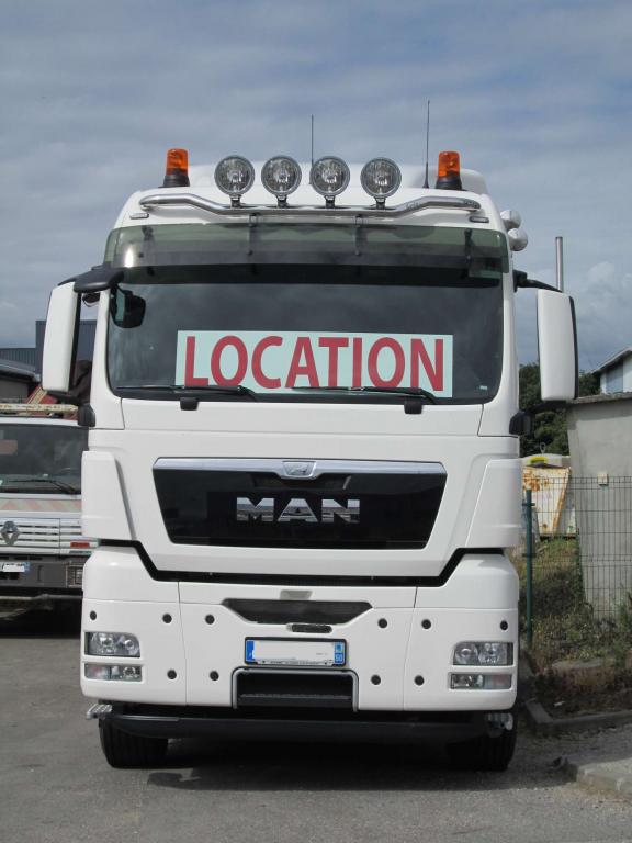 SCOVIMA VIENT DE RECEVOIR UN NOUVEAU TRACTEUR POUR LA LOCATION MAN 540 CV